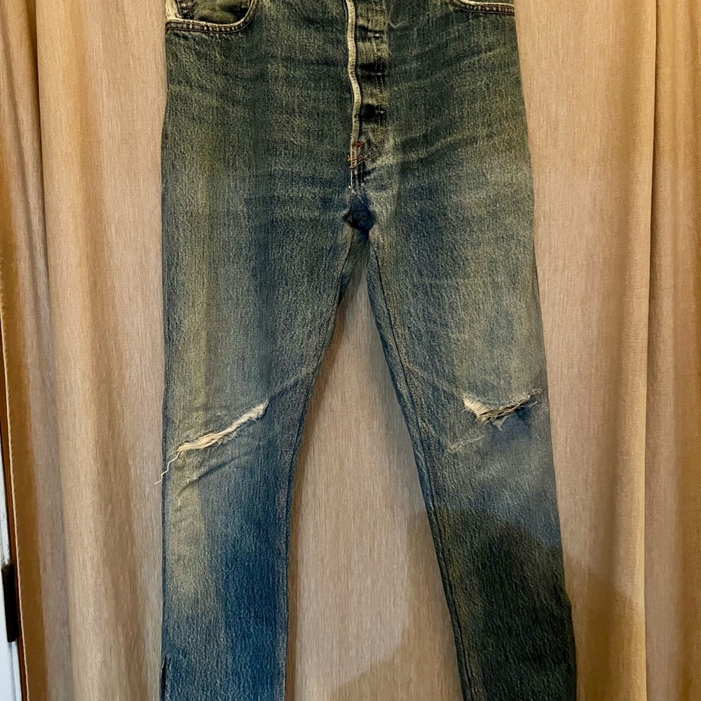Re-Done Levi’s Women’s Blue Jeans